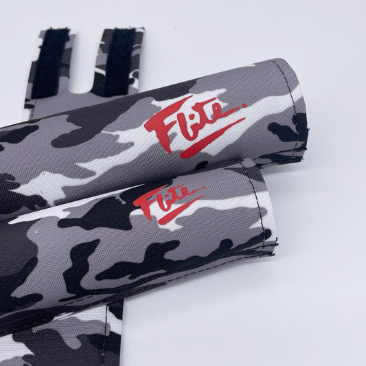 Red Alert Urban Camo BMX Pad set by Flite
